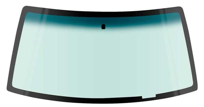1982-92 Chevy, GMC S10, S15 Sonoma, Blazer, Jimmy, Front Windshield Glass, with Mirror Bracket, Lt Green Tint, with Blue/Green Upper Shaded Band