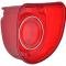 OER 1968 Impala, Bel Air, Tail Lamp Lens, with Single Ring, with GM Markings 5959865