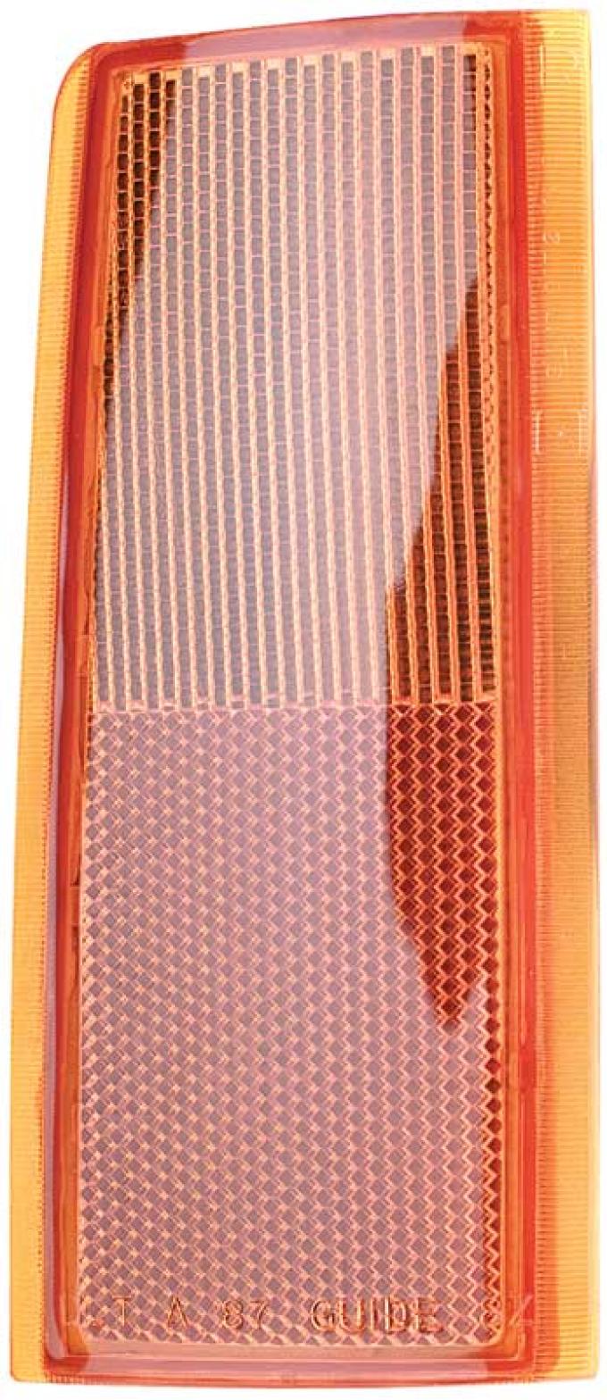 OER 1988-2007 Chevrolet, GMC C/K Pickup, Blazer, Jimmy, Suburban, Front Side Marker Lens, w/o Chrome Grill, with Single Sealed Beam Headlamps, RH Passenger Side 5974342