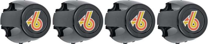 1986-87 Buick Grand National, Wheel Hub Cap & Turbo Emblem Set, Set of 4
