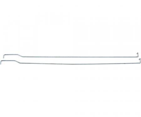 1967-72 Chevy, GMC Fleetside Pickup, Blazer, Jimmy, Tailgate Latch Actuating Rod Set, Pair