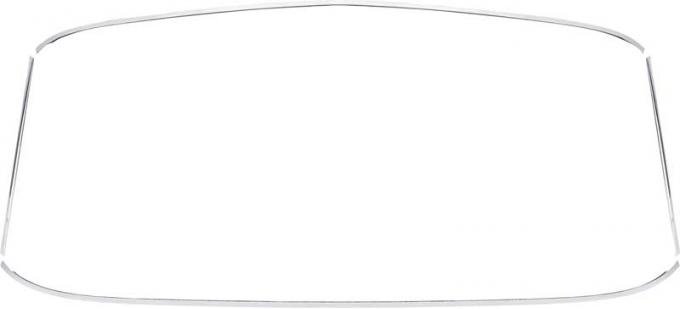 1962-1967 Chevy II 2-Door Hardtop Windshield Moulding Set