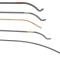 1962-64 Chevy II, Nova, Headliner Bow Set, 2 Door Sedan, Color Coded