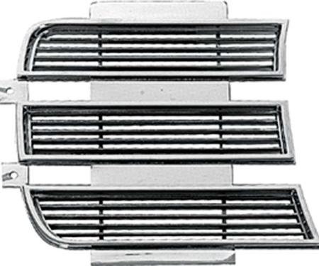 OER 1969 Camaro Rally Sport Chrome Headlamp Door Trim, RH 3958006