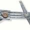 1968-69 Camaro, Firebird, Manual Front Door Window Regulator, with Deluxe Interior, RH Passenger Side