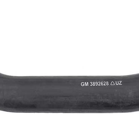 1967-68 Camaro, Lower Radiator Hose, 8 cylinder, except SS models, with GM Markings