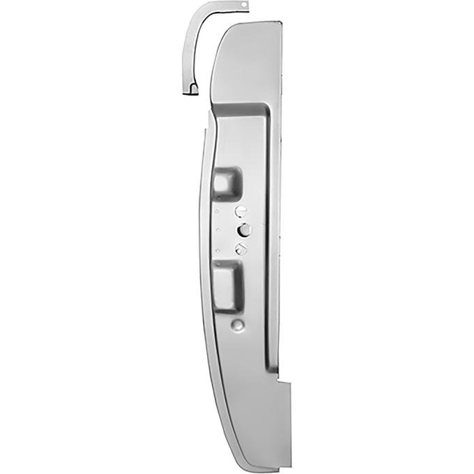 1966-67 Ford Bronco, Door Striker "B" Pillar Post Assembly, RH, Passenger Side