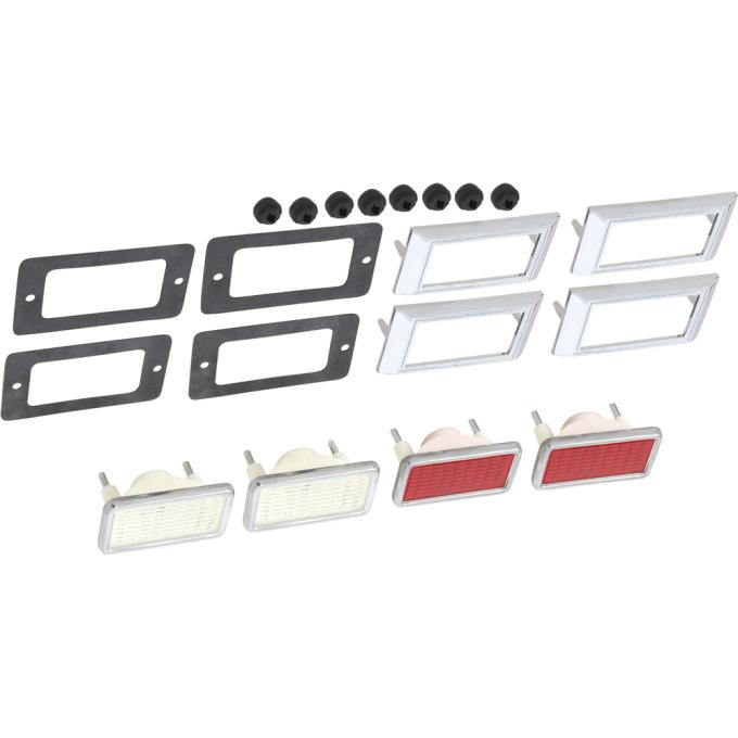 1968 Camaro, Nova, Front & Rear Side Marker Lamp Kit