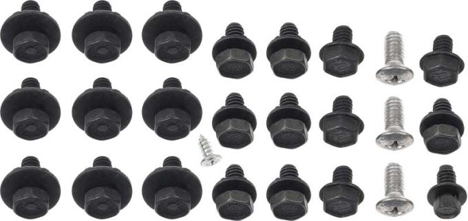 OER 1970-81 Camaro, Firebird, Inner Door Hardware Mounting Set 153214