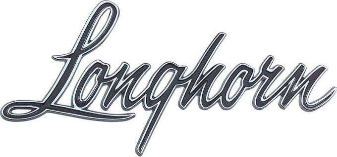 OER 1969-72 Chevrolet, GMC Fleetside Pickup Truck, "Longhorn" Bed Side Emblems, Pair CM9645