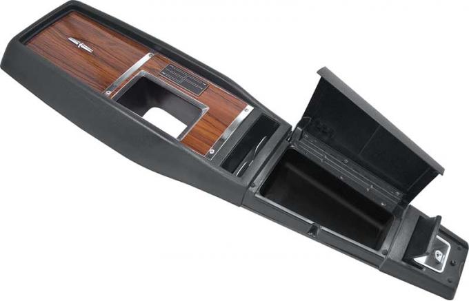 OER 1968 Camaro Console Assembly - 4/Speed Man Trans - without Gauges - Pre Assembled R316805