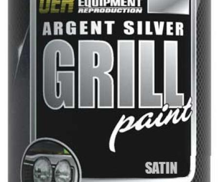 1960-76 Dodge, Plymouth, Light Argent Silver Grill Paint, Satin, 16 Oz. Aerosol Can (Net Wt. 12 Oz.) K89188