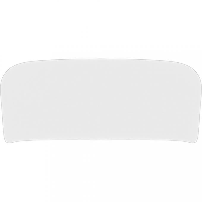 OER 1967-69 Barracuda, Hardtop / Notchback, Back Glass, Clear DB4076C
