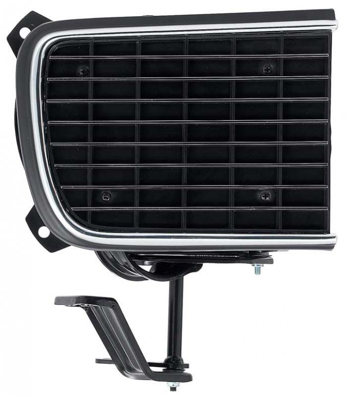 OER 1968 Camaro Rally Sport Headlight Door Assembly, Black, RH 748781