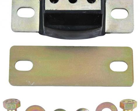 OER 1967-97 Black Polyurethane Zinc Finish Transmission Mount 1-15/16" Tall 31108G
