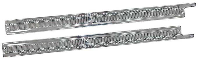 1978-91 Chevrolet Blazer, GMC Jimmy, Door Sill Plate Set, Aluminum, LH and RH