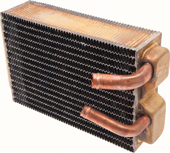 1967-68 Firebird, 1968 Camaro,1968 Chevy II Nova, Heater Core Assembly, 6 Cyl., Small Block, without AC, Copper/Brass