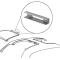 1978-81 Camaro, Firebird, T-Top Repair Clip Set, 4 Piece Set