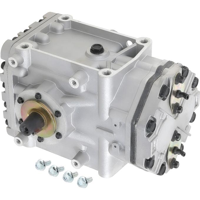 OER 1970-88 Ford / Mercury, York 209-210 A/C Compressor w/o Clutch, Features 2-Bolt Flange Fittings, R134a, New 19703G