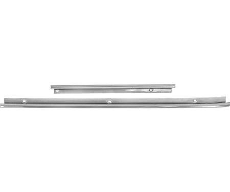 OER 1966-67 Chevy II, Nova, Inner Rear Quarter Trim Moldings, LH Driver Side B16204