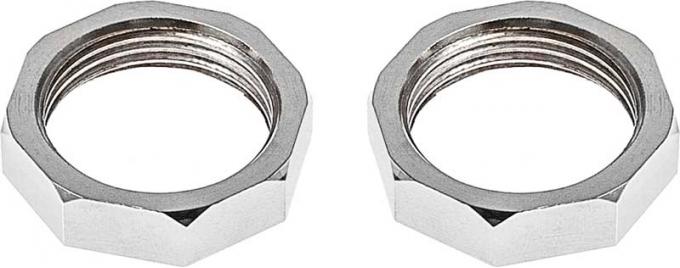 OER 1947-59 Windshield Wiper Bezel Retaining Nuts - Pair 3683913