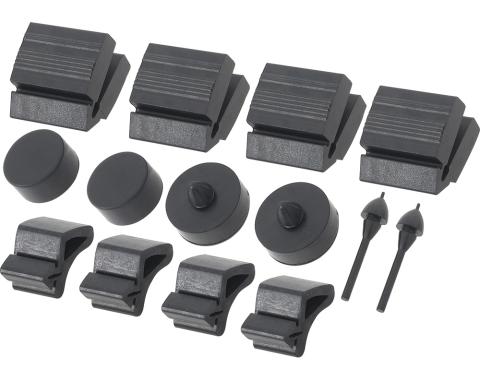 1962-65 Chevy II, Nova, Rubber Stopper Set, 14 Piece Set