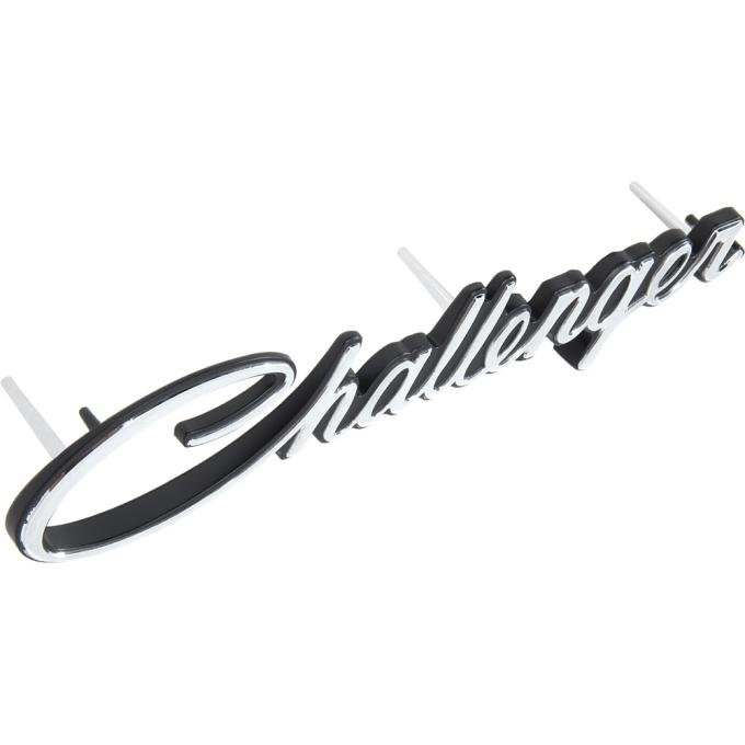 OER 1970 Dodge Challenger, Grill Emblem, Challenger Script, Each 2998546