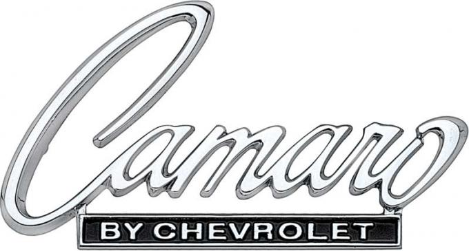 OER 1968-69 "Camaro By Chevrolet" Header / Rear Deck Emblem 3916654