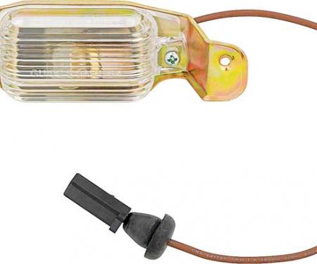 OER 1966-72 Chevrolet, Rear License Lamp Assembly, Various Models, 911576