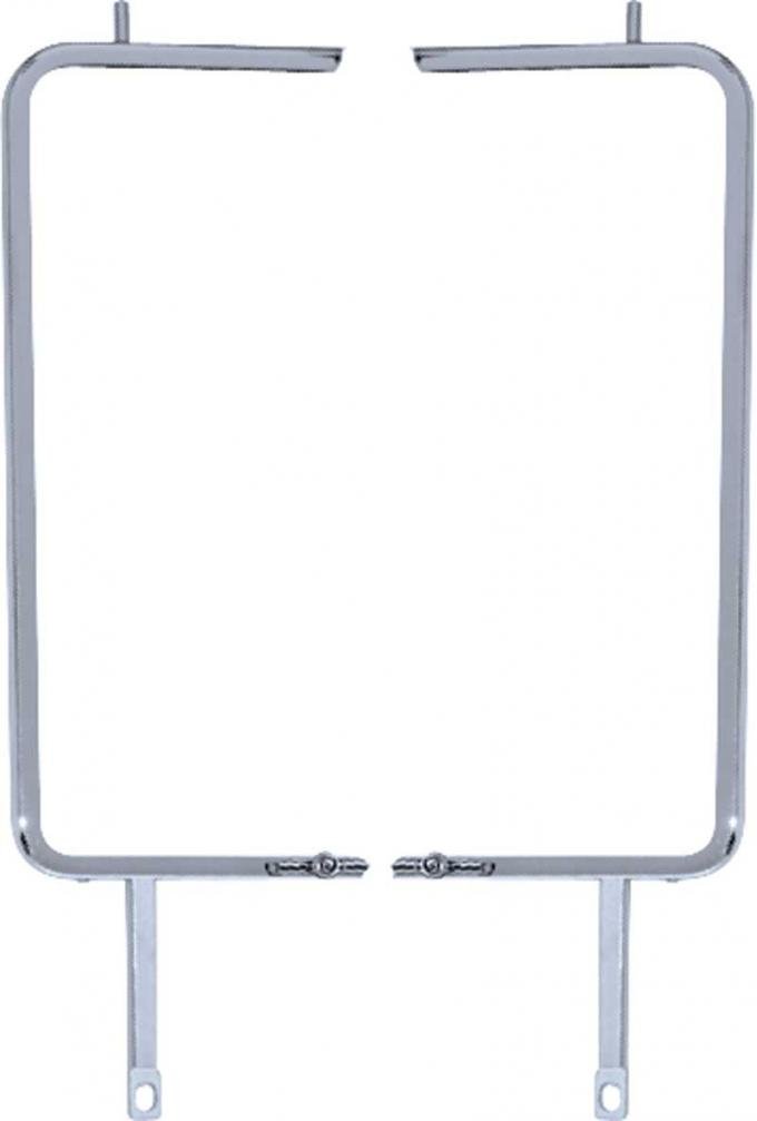 OER 1955-57 Chevrolet Bel Air 150, 210, Sedan & Wagon, Pontiac Chieftain, Super Chief Sedan, Vent Window Frame Set, Inner, With Latch, Pair TF400444