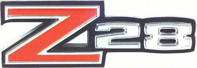 OER 1970-73 Camaro "Z28" Rear Spoiler Emblem 3981889