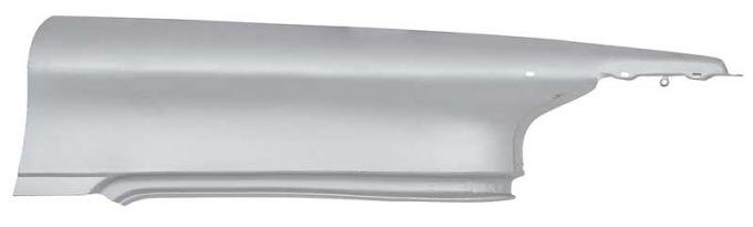 1957 Chevy Bel Air, 150, 210, Top Rear Quarter Panel Section, Hardtop & Sedan, RH Passenger Side, Weld Thru Coated