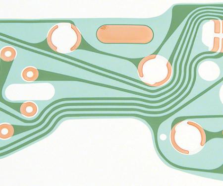 OER 1967-68 Firebird printed Circuit With Gauges 6293188