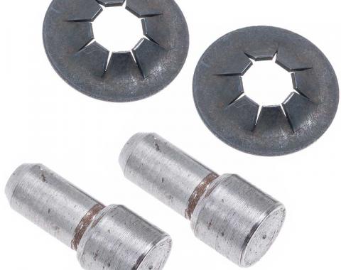 1968-72 Camaro Console Ash Tray Lid Hinge Pin Set, 4 Piece Set
