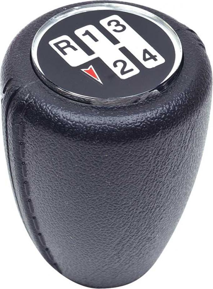 1970-81 Firebird, Trans Am, Shift Knob with Chrome, 4 Speed