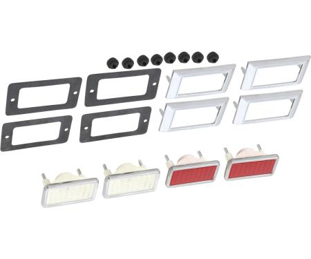 1968 Camaro, Nova, Front & Rear Side Marker Lamp Kit