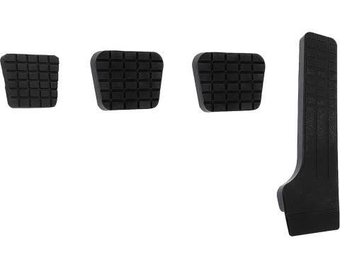 OER 1969-70 Chevy, GMC Pickup, Blazer, Jimmy, Suburban, Pedal Pad Kit, with Manual Trans, 4 Piece Set *TPK9283