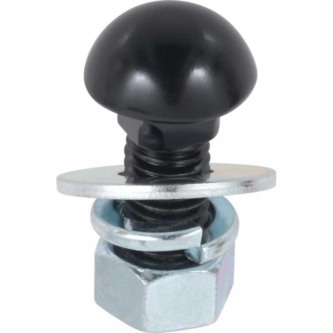 1938-72 GM Car & Truck, Bumper Bolt, Nut, And Washers, 1/2"-13 X 1-1/2", Black