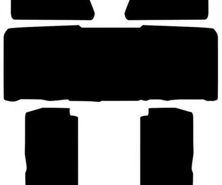 OER 1962-67 Chevy II Nova, Carpet Underlay Set, Sound Deadener, EVA N141