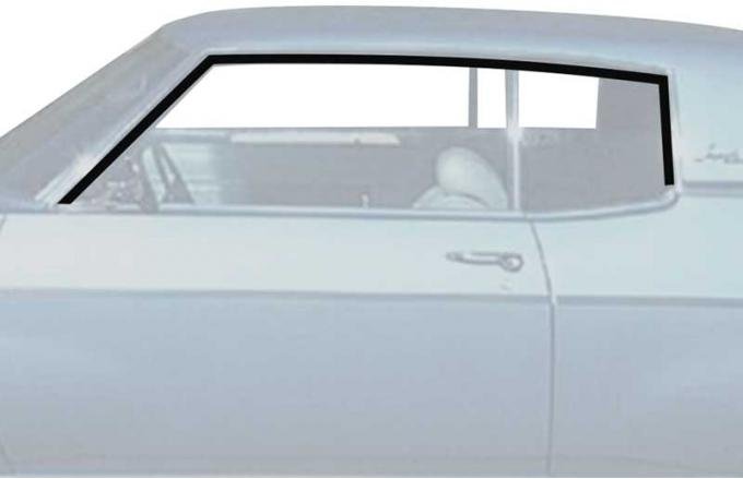 OER 1969-70 Impala / GM Full Size 2-Door Hardtop Roof Rail Weatherstrips K382