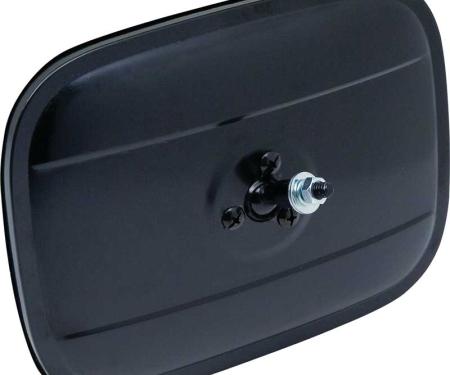 1947-72 Chevy, GMC Pickup Blazer, Jimmy, Suburban, Outer Mirror Head, Black