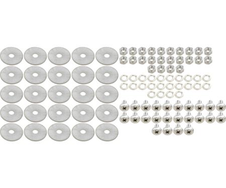 1947-66 Chevy, GMC Pickup Truck, Stepside, Rear Fender Hardware Set, Replacement Style Phillips Head Bolts