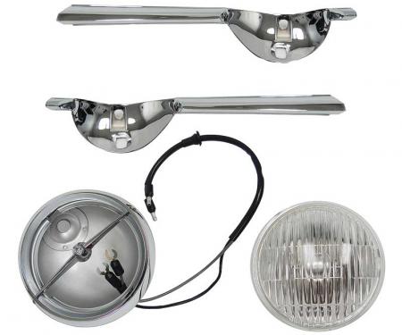 1965 Ford Mustang, GT Light Bar Kit, Without Horse Emblem