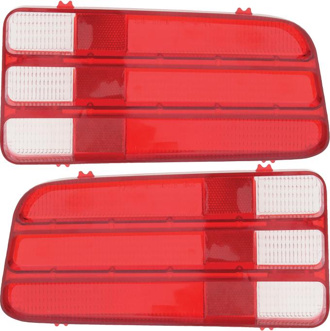 1970 Plymouth Barracuda, Cuda, Tail Lamp Lenses, RH & LH, Pair