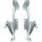 1957 Chevrolet Bel Air, 150, 210 Nomad, Hood Hinges, RH & LH, Pair