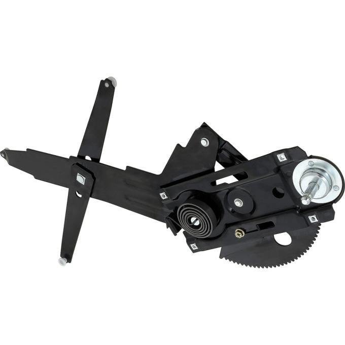 1968-69 Camaro, Firebird, Manual Front Door Window Regulator, with Deluxe Interior, LH Driver Side