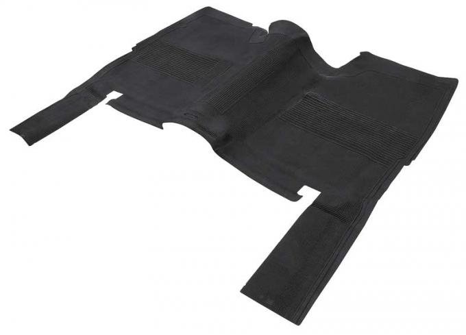 OER 1967-72 Chevrolet, GMC C/K Truck, Rubber Floor Mat, With Large Transmission Hump 345934