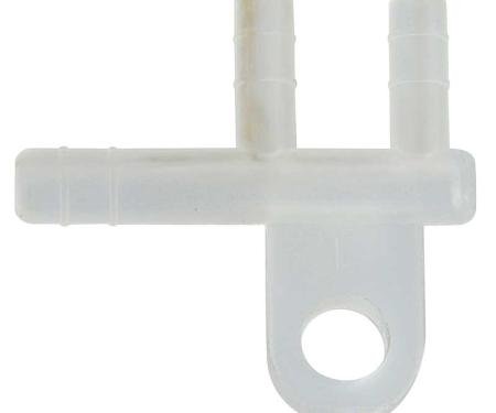 1967-79 Ford/Mercury, Windshield Washer Hose Connector, F Shape