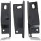 1967-68 Mustang, Stone Deflector Brackets, 3 Piece Set