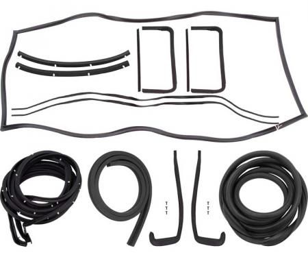 OER 1955-56 Chevrolet Bel Air, 210, Weatherstrip Kit, 4 Door Sedan *TF400762